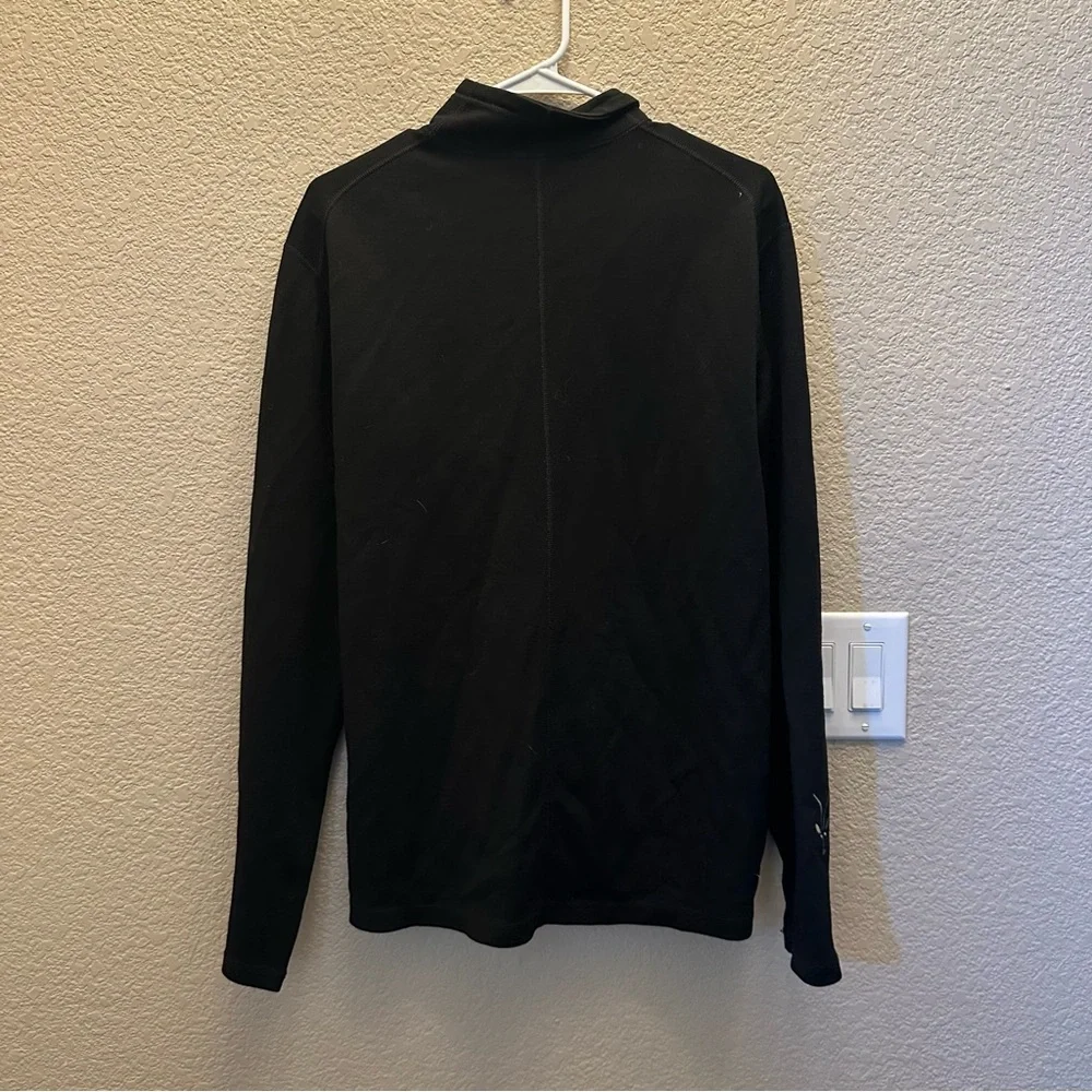 Ibex men’s black zip up size large - Picture 2 of 4